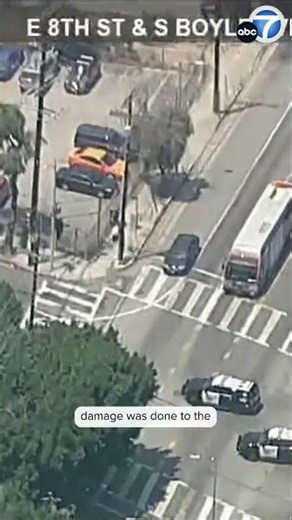 CHP attempts pit maneuver during LA police chase
