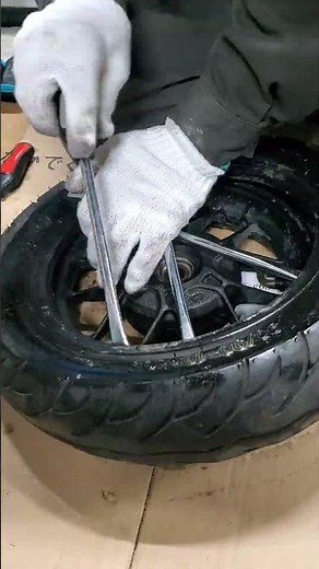 原付のタイヤ交換