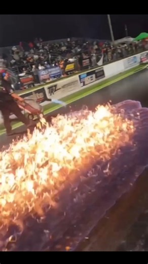 Why Are Racing Tracks Set On Fire 🔥😦