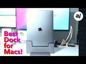 The MOST Advanced Mac Docking Stand! Brydge Vertical Dock!
