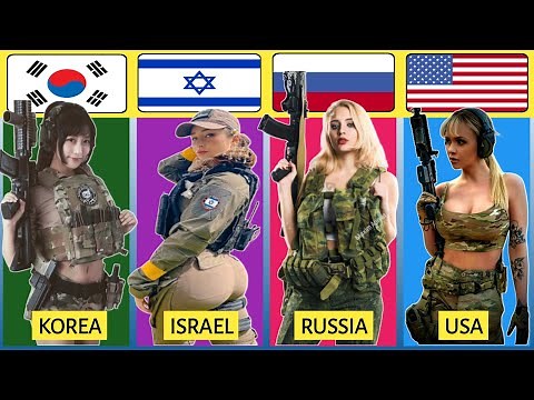Female Army Uniform from Different Countries | Military Outfits.