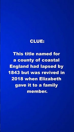 Jeopardy! Final Jeopardy! Clue, Friday, January 2, 2026 #jeopardy #clue #dukeofsussex #shorts