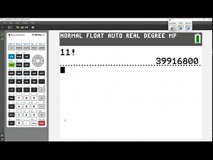 SOLVED:Use a calculator to evaluate each expression. See Using Your Calculator: Factorials. 11 !