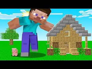 Minecraft BUT We're GIANT PEOPLE! (insane)