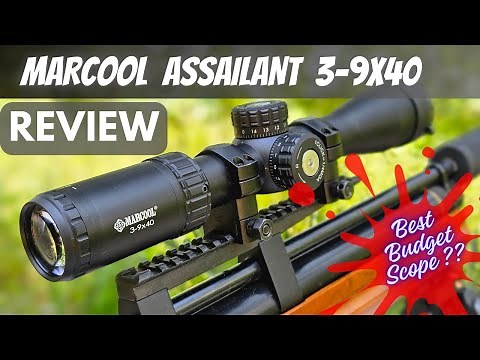 Marcool 3 9x40 Scope Review | Best Budget Scope | Shcokproof | Mildot Reticle | Target Style Turrets