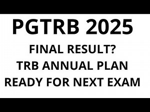 PGTRB 2025 TRB ANNUAL PLAN Release?