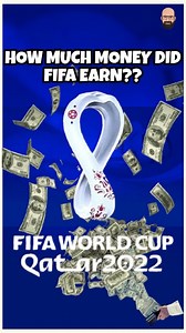 How much Money did FIFA earn in World Cup 2022 Qatar ?? Work 🏷 #fifaworldcup #fifa2022 #qatarworldcup2022 #qatar2022 #money #worldcup #footballfacts #funfacts #information #football #contentcreators #instasports #instareels #influencer #facts #footballedits | The Drog BABA