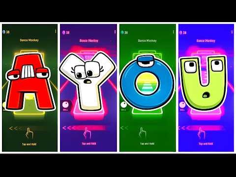 Alphabet Lore - A 🆚 Alphabet Lore - Y 🆚 O 🆚 U. 🎶 Who Is Best? 🎵 Tell We? 😍