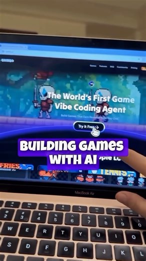 Farheen Ahmad🧃 on Instagram: "I found the ChatGPT for building GAMES! 🧩👾 I tested Gambo.ai’s Game Vibe Coding platform and it was super impressive! I first tried creating a game like Wolf 3D and it quickly created all assets- characters, animation, background music & sound effects! I couldn’t think of a twist in the gameplay and story. Once it’s done I’ll share the game with you! Comment ‘Game’ I’ll share the doc with how to build games on this platform easily, it’ll give you a headstart! Gam