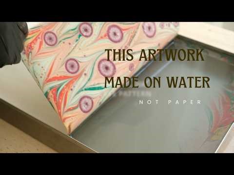Paper Marbling Art Tutorial | How to Paint on Water 2026