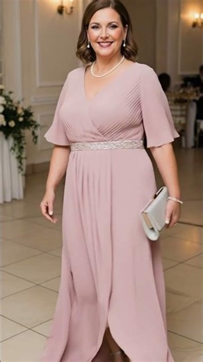 Chic Plus Size Mother of the Bride Dresses That Hide the Belly