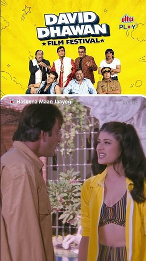 Govinda and Sanjay Dutt are pure chaos! 🤣 | Haseena Maan Jaayegi | Bollywood Comedy | Ultra Play OTT