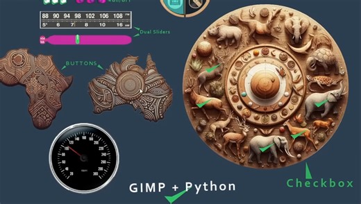 Creating Python GUIs With GIMP