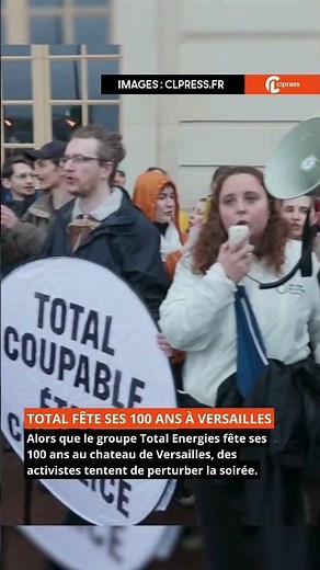 Total énergie célèbre ses 100 ans au château de Versailles