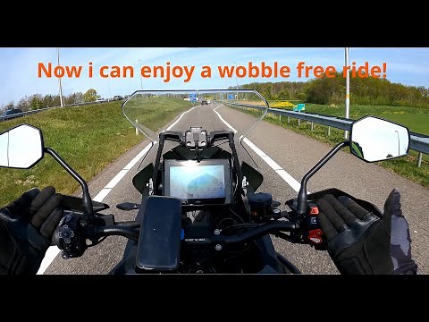 How i fixed the wobble problem on my KTM 1290 Super adventure S