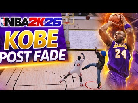 KOBE POST FADE is AMAZING on NBA 2K26!