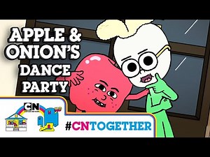 #CNtogether | Apple & Onion's Dance Party | Cartoon Network UK 🇬🇧