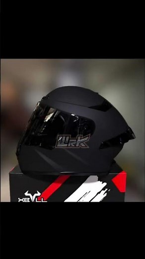 Casco para moto Negro mate certificado Xbull deportivo 👇👇👇👇 https://mercadolibre.com/sec/1WKFB7E