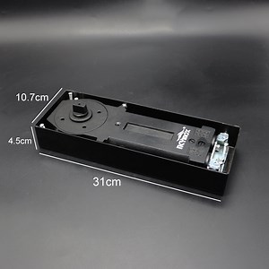 [Hot Item] King Type Tempered Glass Door Floor Spring Hinge with Frame Door Accessories Floor Spring
