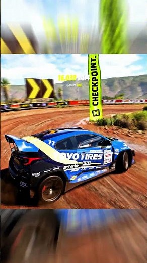 Toyota GR Yaris — Rally Race Sprint | Forza Horizon 5 | Logitech G920 Driving Simulation #shorts