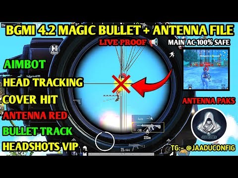 BGMI 4.2🔥MAGIC BULLET TRACKING AUTOHEADSHOT CONFIG FILE | HIGH DAMAGE AIMBOT CONFIG BGMI 4.2