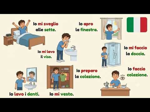 Master Your Italian Daily Routine in 15 Minutes 🇮🇹