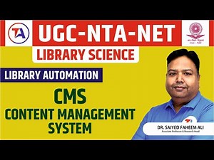 UGC NET Library Science Vacancy | Library Automation | Content Management System (CMS)| UGC NET 2023