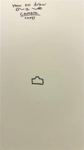 How to draw a (tiny) camera 📸 #art #drawingideas #fypシ #cute #tiny #howtodraw