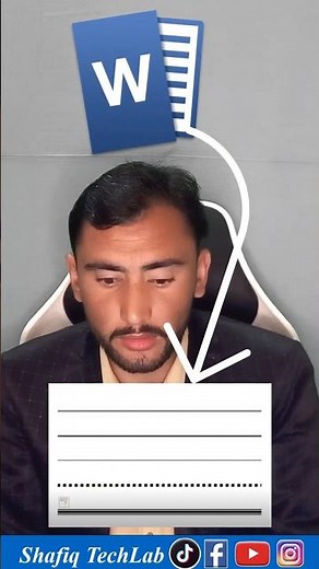 Horizontal Line in MS Word | Shortcut Key to Draw Straight Lines in MS Word | Auto Insert Lines