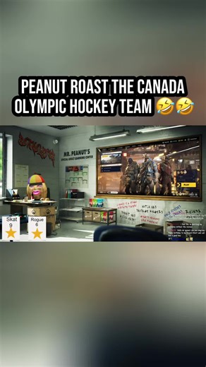 @theburntpeanut Roast the Canadian Olympic hockey team 🤣🤣🤣 #theburntpeanut #canadian #olympics #usa #hockey