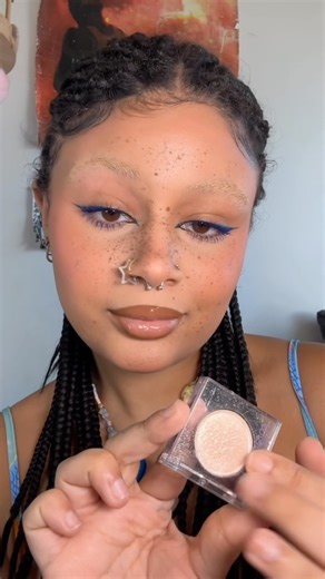 37K views · 29 reactions | Transform your brown eyes with this blue eyeliner combo  @anya.tisdale’s makeup deets: ✨24/7 Inks Liners in Hi-Energy + Deep End ✨Moondust in Cosmic Shop these essentials at UrbanDecay.com! #UD247 #UDMoodust #eyeliner | Urban Decay Cosmetics | Facebook