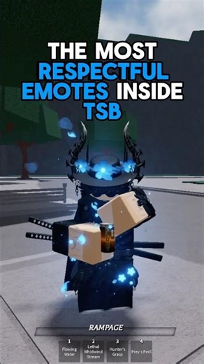 Most Respectful Emotes In TSB ✌️| The Strongest Battlegrounds #roblox #strongestbattlegrounds #tsb