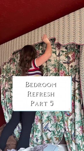 Bedroom Makeover Journey: Curtains and More Updates