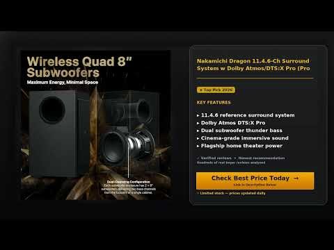 Review: Nakamichi Dragon 11.4.6-Ch Surround System w Dolby Atmos/DTS:X Pro