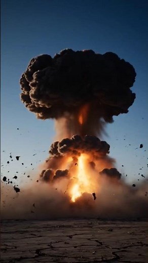 Powerful Booming Blast Shockwave | Epic Explosion Scene