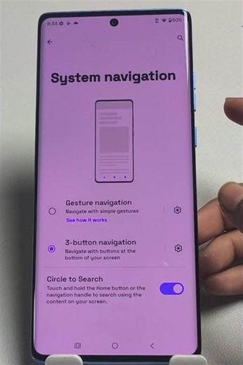 Moto g57 power 5g mobile me back button setting kaise kare
