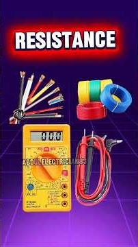 Electrician Basic Knowledge ⚡ Multimeter, Clamp Meter, Megger Explained in Simple Hindi