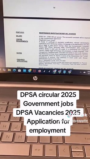 #creatorsearchinsights DPSA Circular 2025 Government jobs DPSA Vacancies 2025 Application for employment #governmentjobs #viral_video #dpsacircular2025 #dpsavacancies #applicationforemployment #dpsa #jobs #governmentvacancies #jobsearch #job #hiring