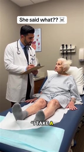 At least it’s consistent 😭 #doctor #grandma #grandmasoftiktok #funny | grandma