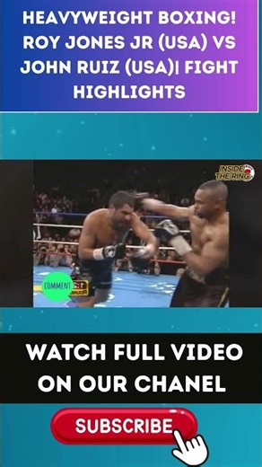 Heavyweight Boxing! Roy Jones jr (USA) vs John Ruiz (USA)| Fight Highlights PART 10