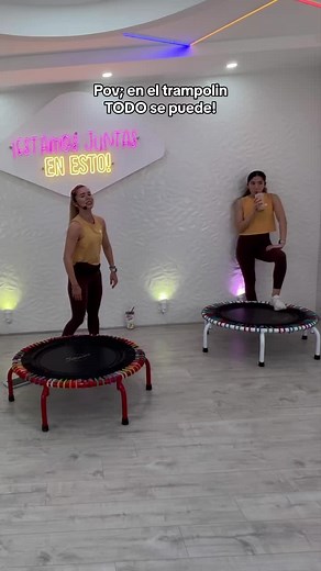 Remix divertido con Carin León y trampolines