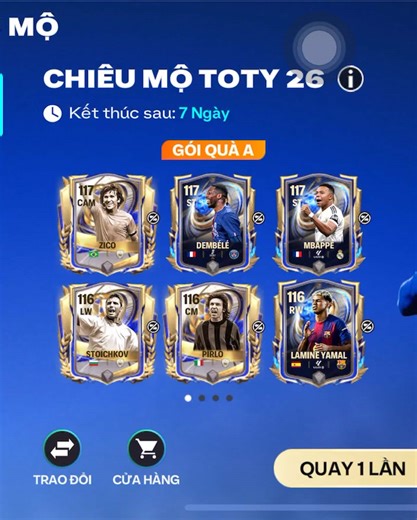 Cách Cày Vé TOTY FC Mobile Duy Nhất