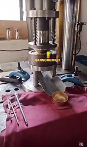 SanSongMelt- Logo Stamping Machine Making Mint Bars Coins Machine | SanSong Melt