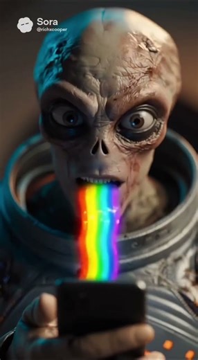 Another Alien day… #funny #alien #aivideo #aishorts