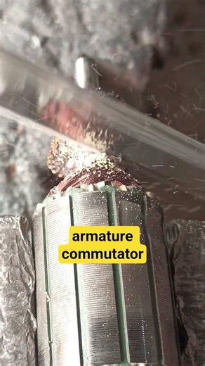 armature commutator #armature #commutator #armaturecommutator #repair #copper #circuit #drillmachine