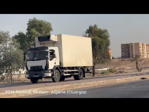 Classic Algerian trucks in the Sahara Desert (4K) (Part 1)