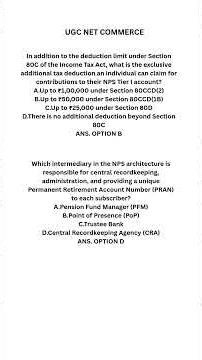 Cover most important section 80C in 90 seconds | ugc net commerce dec 2025 | #ugcnetcommerce