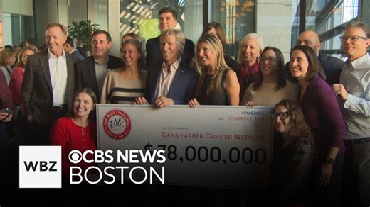 PMC presents $78 million check to Dana Farber Cancer Institute