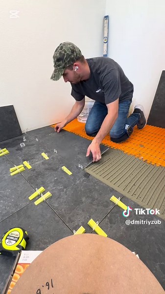 Installing Porcelain Tile Over Heated Floors: A Guide