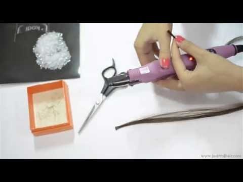 Keratin Fusion Making your own DIY Hair Extensions